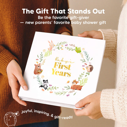 The Gift That Stands Out
Be the favorite gift-giver
— new parents’ favorite baby shower gift

Joyful, inspiring, & gift-ready
 30514240979130