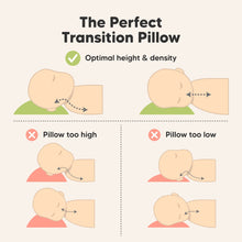 Load image into Gallery viewer, Cuddly Toddler Pillow with Pillowcase (Bumble Bear)
