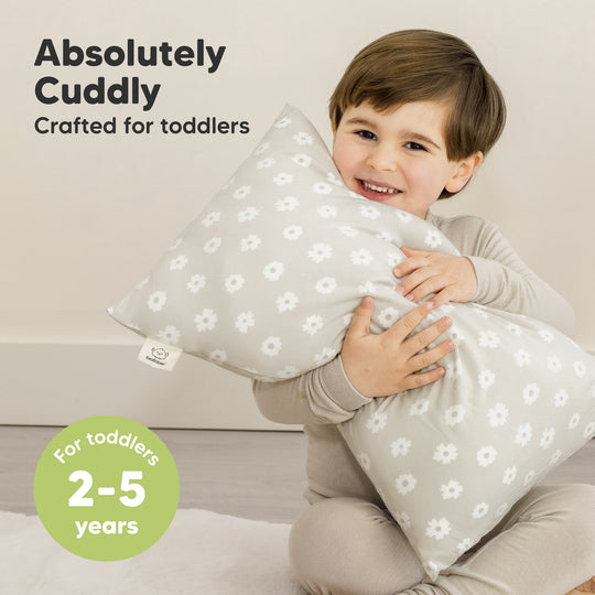 Cuddly Toddler Pillow with Pillowcase (Meadow)