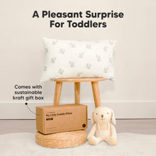 Load image into Gallery viewer, Cuddly Toddler Pillow with Pillowcase (Prairie)
