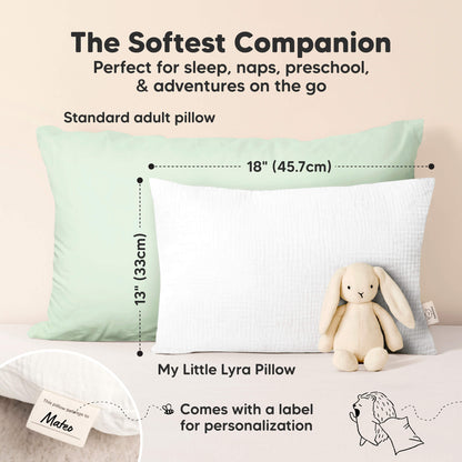 The Softest Companion, Perfect for sleep, naps, preschool, & adventures on the go, 13" by 18", Comes with a label for personalization 30988544180410