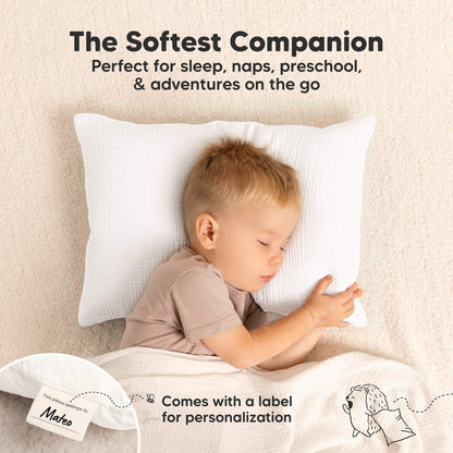 The softest companion toddler pillowcase is designed for sleep, naps, preschool, and travel. 30979341942970