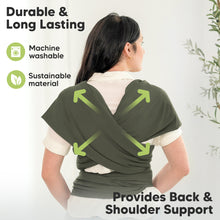 Load image into Gallery viewer, KeaBabies Original Wrap Carrier (Forest)
