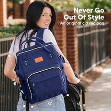 Load image into Gallery viewer, Original Diaper Bag (Marine Blue)
