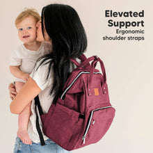 Load image into Gallery viewer, Original Diaper Bag (Rustic Red)
