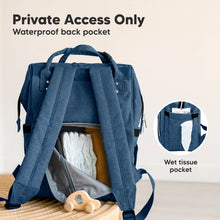 Load image into Gallery viewer, Original Diaper Bag (Navy Blue)
