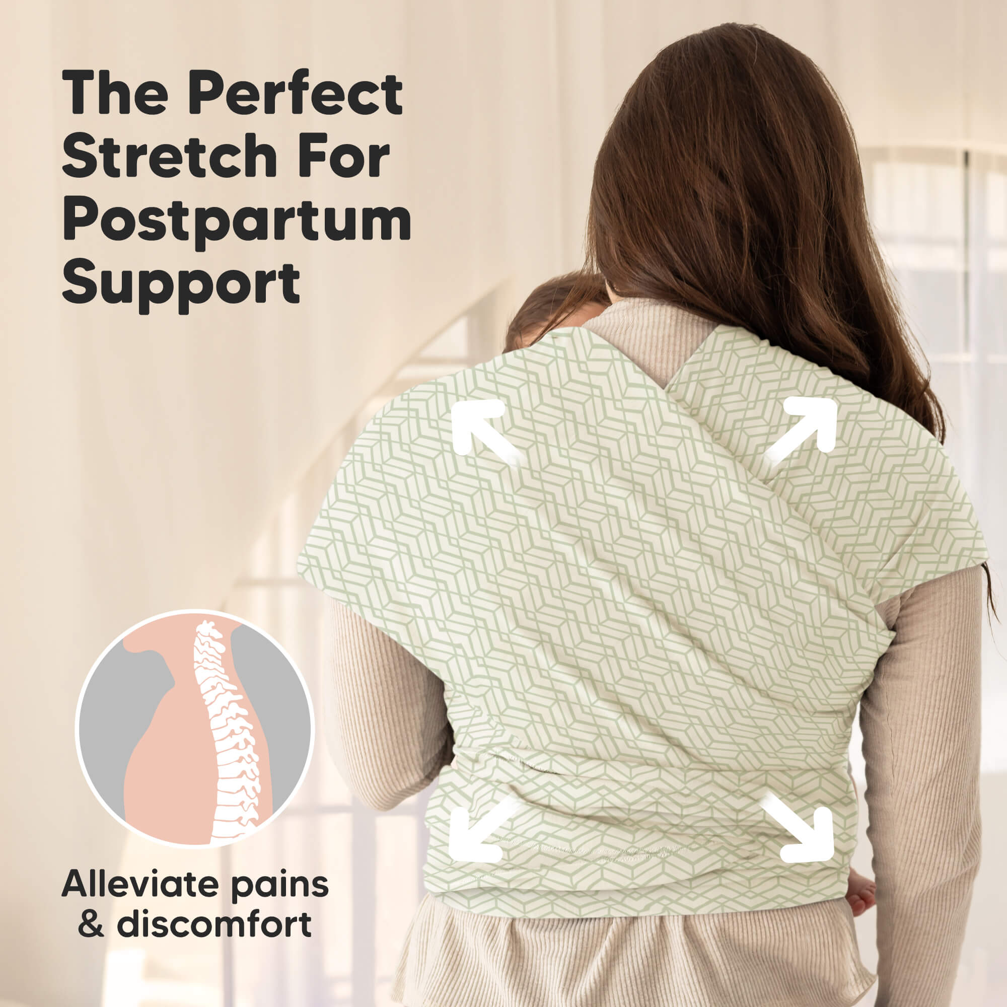 Keababies Wrap Carrier - Mystic Gray