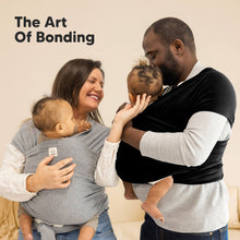 Load image into Gallery viewer, KeaBabies Original Wrap Carrier (Trendy Black)
