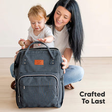 Load image into Gallery viewer, Original Diaper Bag (Mystic Gray)
