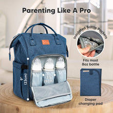 Load image into Gallery viewer, Original Diaper Bag (Navy Blue)
