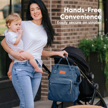 Load image into Gallery viewer, Original Diaper Bag (Navy Blue)
