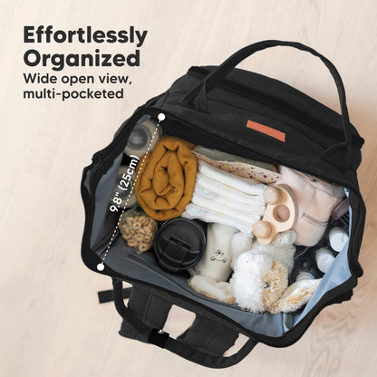 Effortlessly Organized, wide open view, multi-pocketed, measuring 9.8 inches or 25cm,  30585629212858