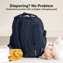 Load image into Gallery viewer, Play Diaper Bag (Navy Blue)
