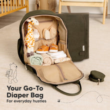Load image into Gallery viewer, Play Diaper Bag (Dark Olive)
