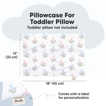 Load image into Gallery viewer, Printed Toddler Pillowcase 13X18&quot; (Moon Sloth)
