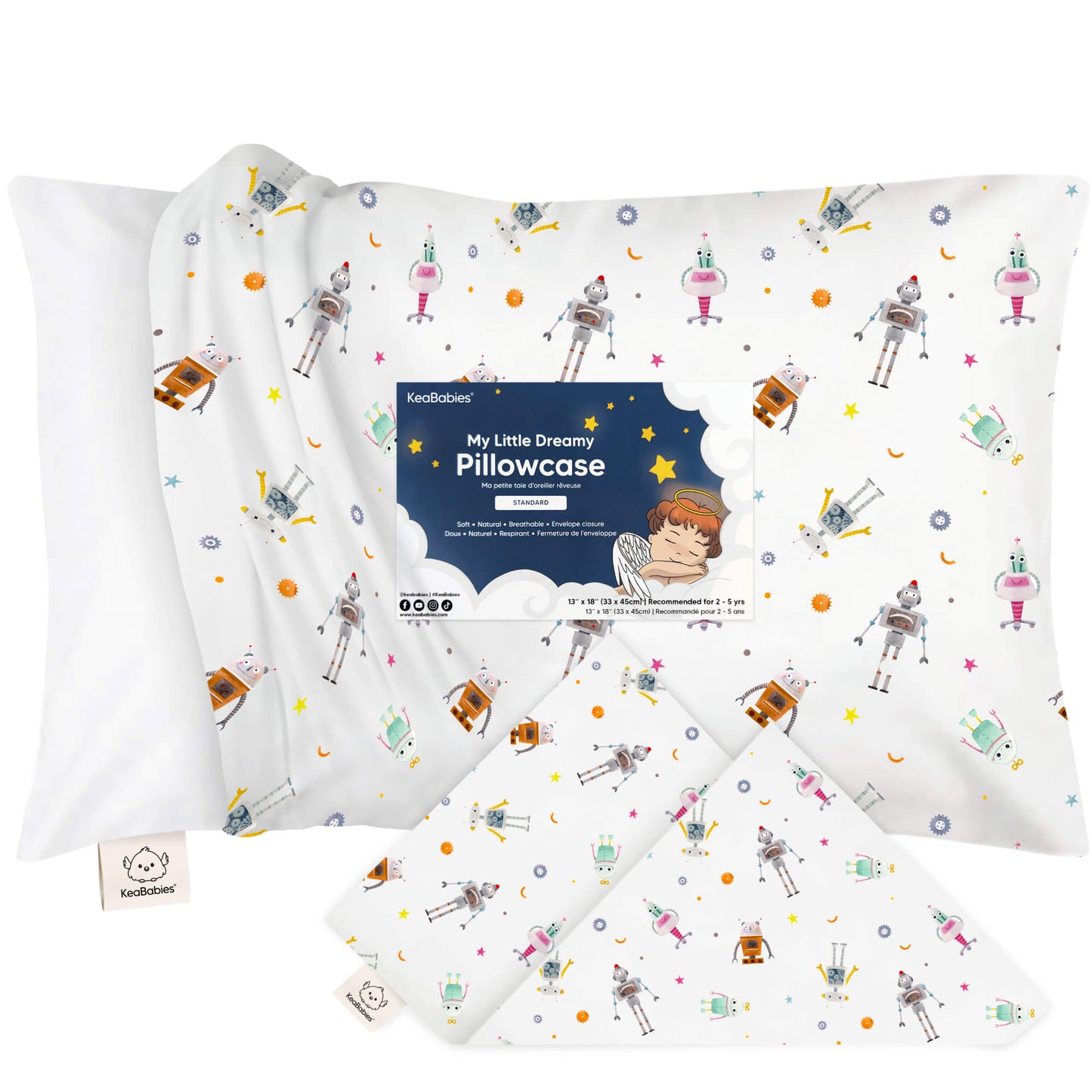 Printed Toddler Pillowcase 13X18" 28225172701370