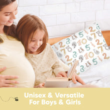 Load image into Gallery viewer, Printed Toddler Pillowcase 13X18&quot; (Wild Count)
