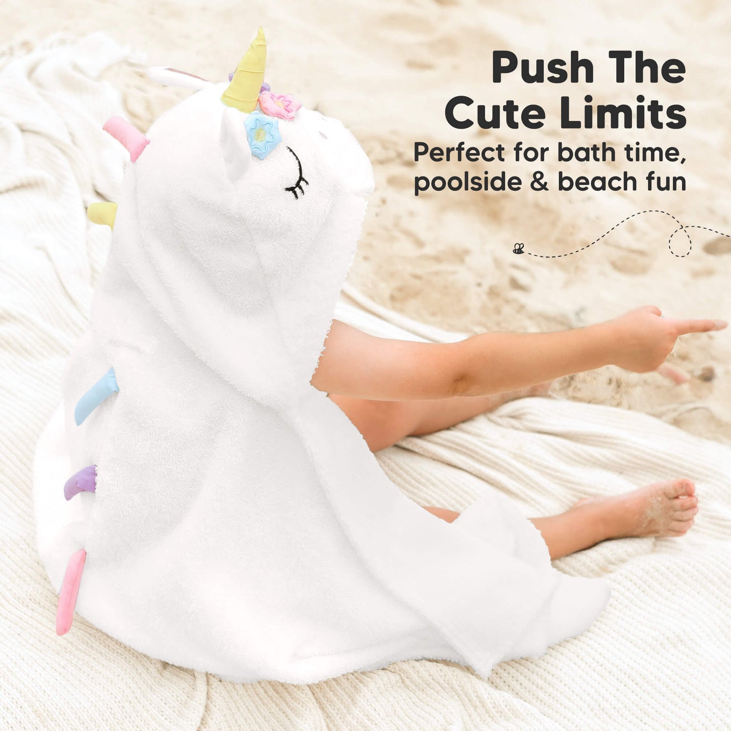 Push The Cute Limits
Perfect for bath time, poolside & beach fun
 28066182037690