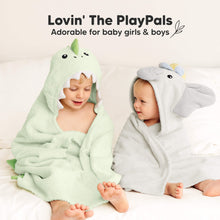 Load image into Gallery viewer, PlayPals Hooded Towel (Draco)
