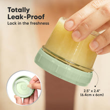 Load image into Gallery viewer, Prep Jars Baby Food Storage Glass Container (Sage)

