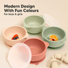 Load image into Gallery viewer, 2-Pack Prep Silicone Suction Bowls (Sage)
