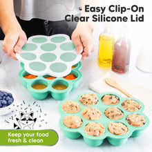 Load image into Gallery viewer, Prep Silicone Baby Food Tray
