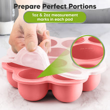 Load image into Gallery viewer, Prep Silicone Baby Food Tray (Blossom)
