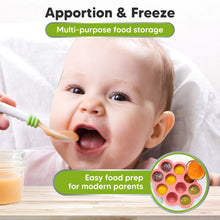 Load image into Gallery viewer, Prep Silicone Baby Food Tray (Blossom)
