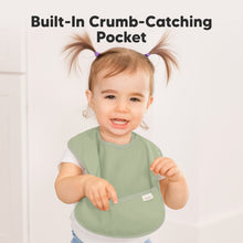Load image into Gallery viewer, 3-Pack Presto Waterproof Bibs (Jade)
