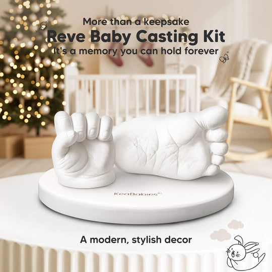Reve Baby Casting Kit for Hand and Foot (Alpine White)