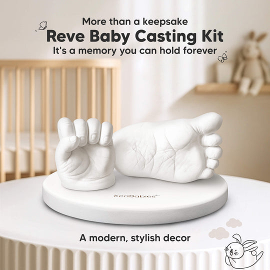 Reve Baby Casting Kit for Hand and Foot (Alpine White)