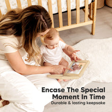 Load image into Gallery viewer, Rune Hand &amp; Footprint Keepsake Frame (Ash Wood)
