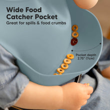 Load image into Gallery viewer, 2-Pack Prep Silicone Bibs (Alps)
