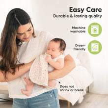 Load image into Gallery viewer, Softe Muslin Baby Burp Cloth (Blooms)

