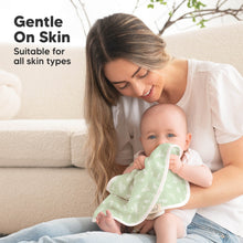 Load image into Gallery viewer, Softe Muslin Baby Burp Cloth (Blooms)
