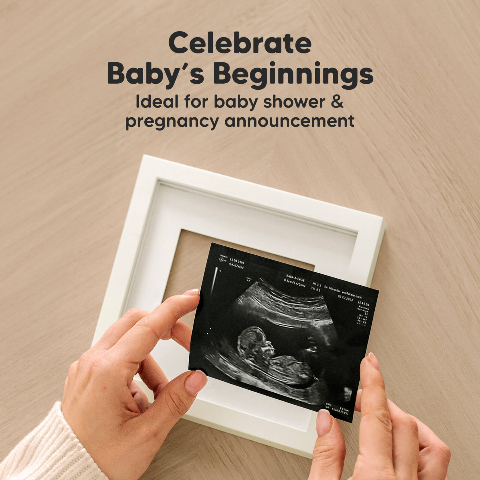 Celebrate Baby’s Beginnings, ideal for baby shower & pregnancy announcement.
 30295769088186