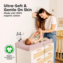 Load image into Gallery viewer, 2-Pack Soothe Changing Pad Covers (Pastel)
