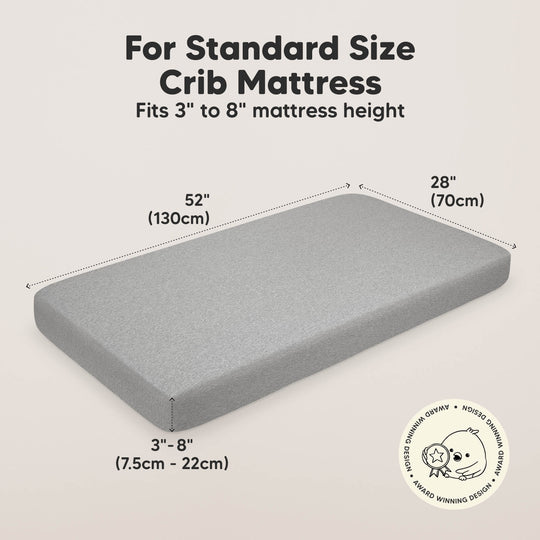 Soothe Fitted Crib Sheet