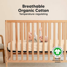 Load image into Gallery viewer, Soothe Fitted Crib Sheet (Pecan)
