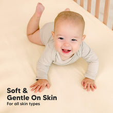 Load image into Gallery viewer, Soothe Fitted Crib Sheet (Pecan)
