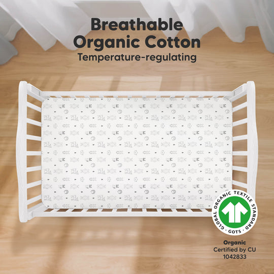Best Stretchy Snugfit Fitted Crib Sheets | KeaBabies