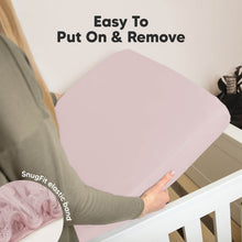 Load image into Gallery viewer, Soothe Fitted Crib Sheet (Pastel)
