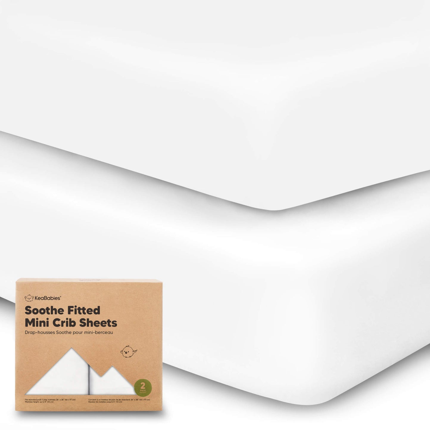 Soothe Fitted Mini Crib Sheet 26080991936698