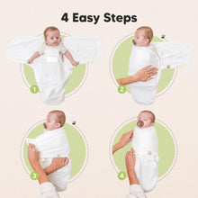 Load image into Gallery viewer, 3-Pack Soothe Zippy Swaddle Wrap (Sage)
