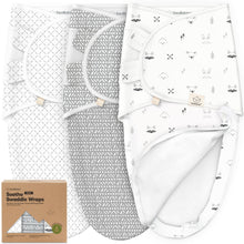Load image into Gallery viewer, 3-Pack Soothe Zippy Swaddle Wrap
