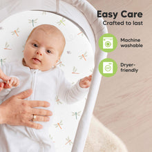 Load image into Gallery viewer, 2-Pack Soothe Fitted Bassinet Sheets (Meadow)
