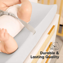 Load image into Gallery viewer, 2-Pack Soothe Changing Pad Covers (French Gray)
