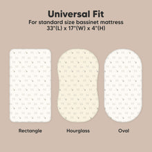 Load image into Gallery viewer, 2-Pack Soothe Fitted Bassinet Sheets (Bumble Bear)
