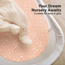 Load image into Gallery viewer, 2-Pack Soothe Fitted Bassinet Sheets (Butterflies)
