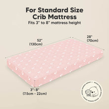 Load image into Gallery viewer, Soothe Fitted Crib Sheet (Dreamland)
